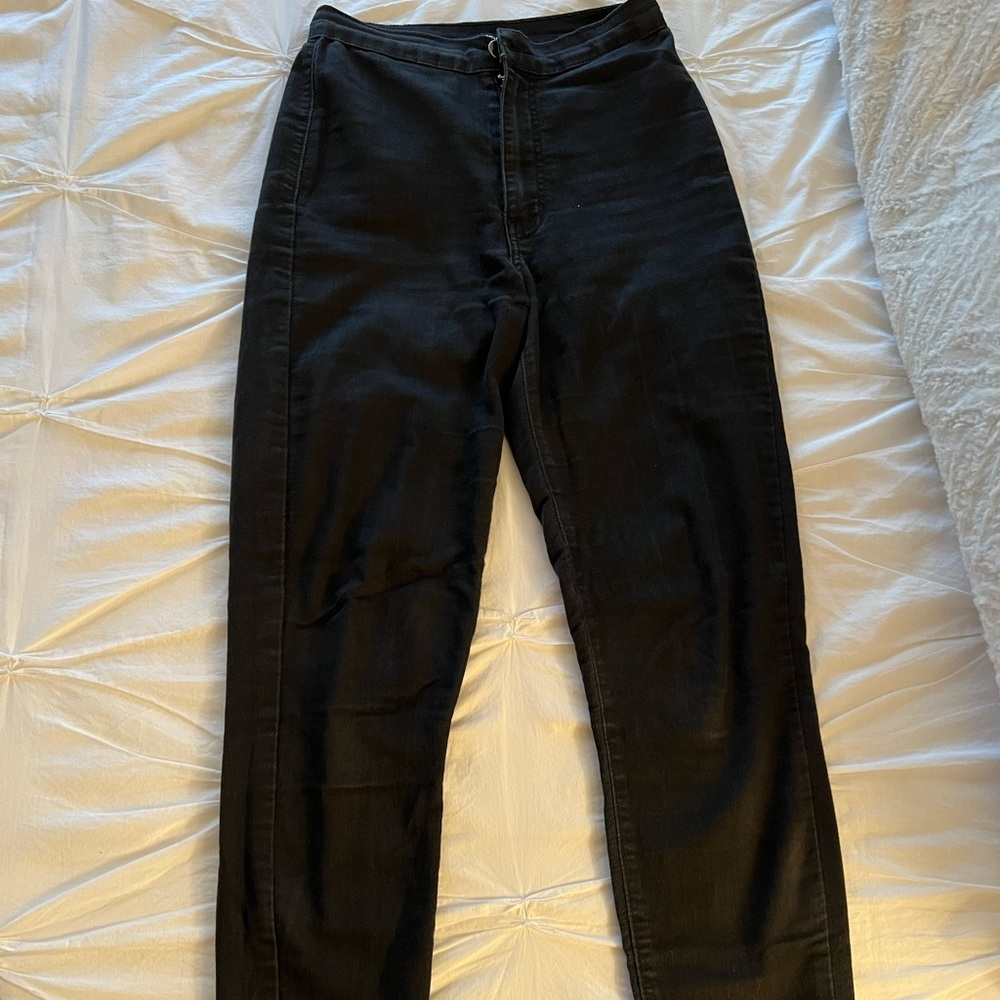 High Waisted/Waist Slimming Fashion Nova Black Jeans